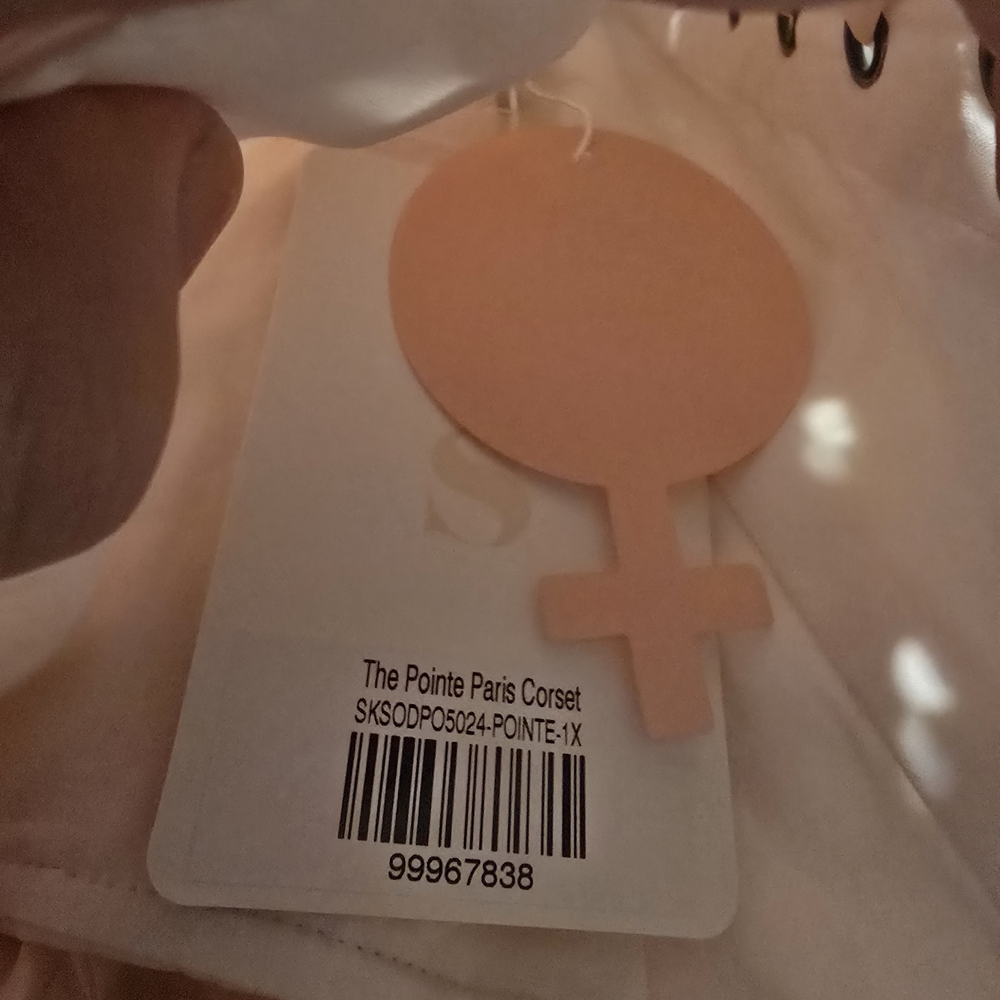 Selkie The Pointe Paris Baby Pink Corset 1X - Picture 4 of 4